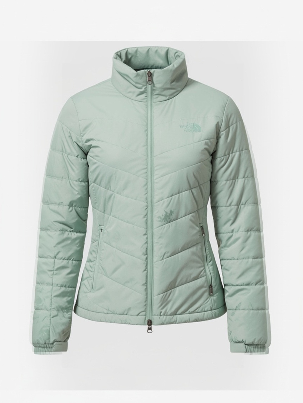 The North Face Women's Light Green Insulated Jacket